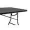Bridgeport Folding Table, Blow Mold Table, Fold In Half, 72" x 30", Black Color C678BP14BLK1 - alternate 6